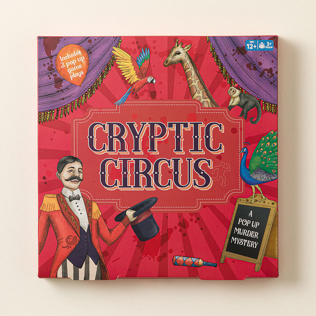 Cryptic Circus 3D Pop-Up Escape Room