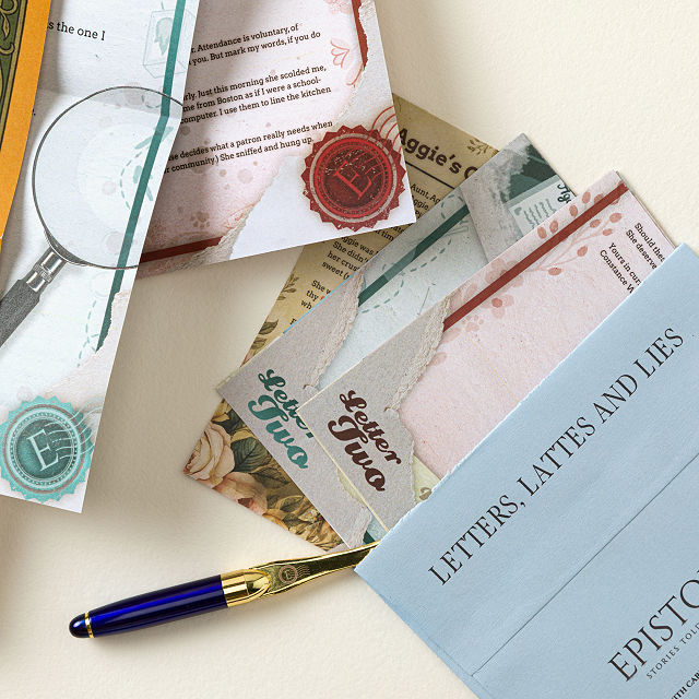Lattes & Lies: 24 Letter Mystery Subscription