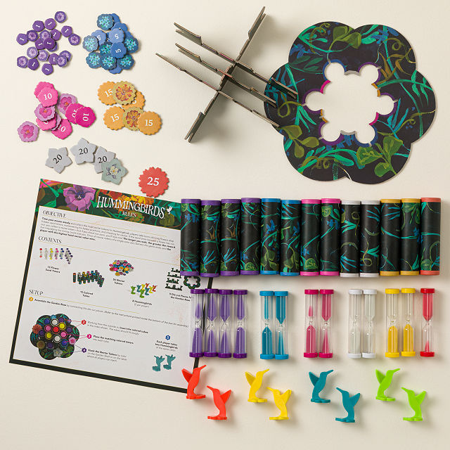 Hummingbirds: High Speed Nectar Collecting Game