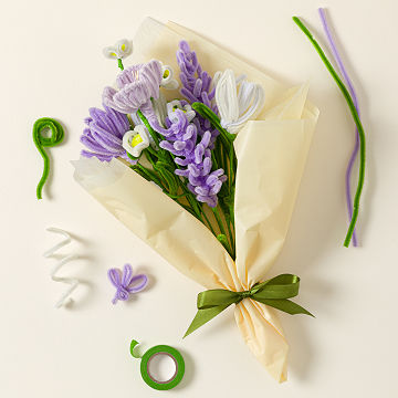 Chenille Bouquet DIY Kit