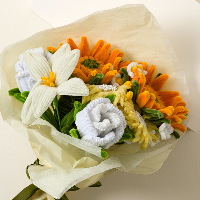 Chenille Bouquet DIY Kit