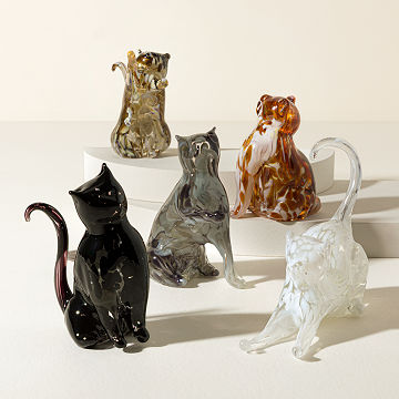 Pet Memorial Cremains Cat Sculpture