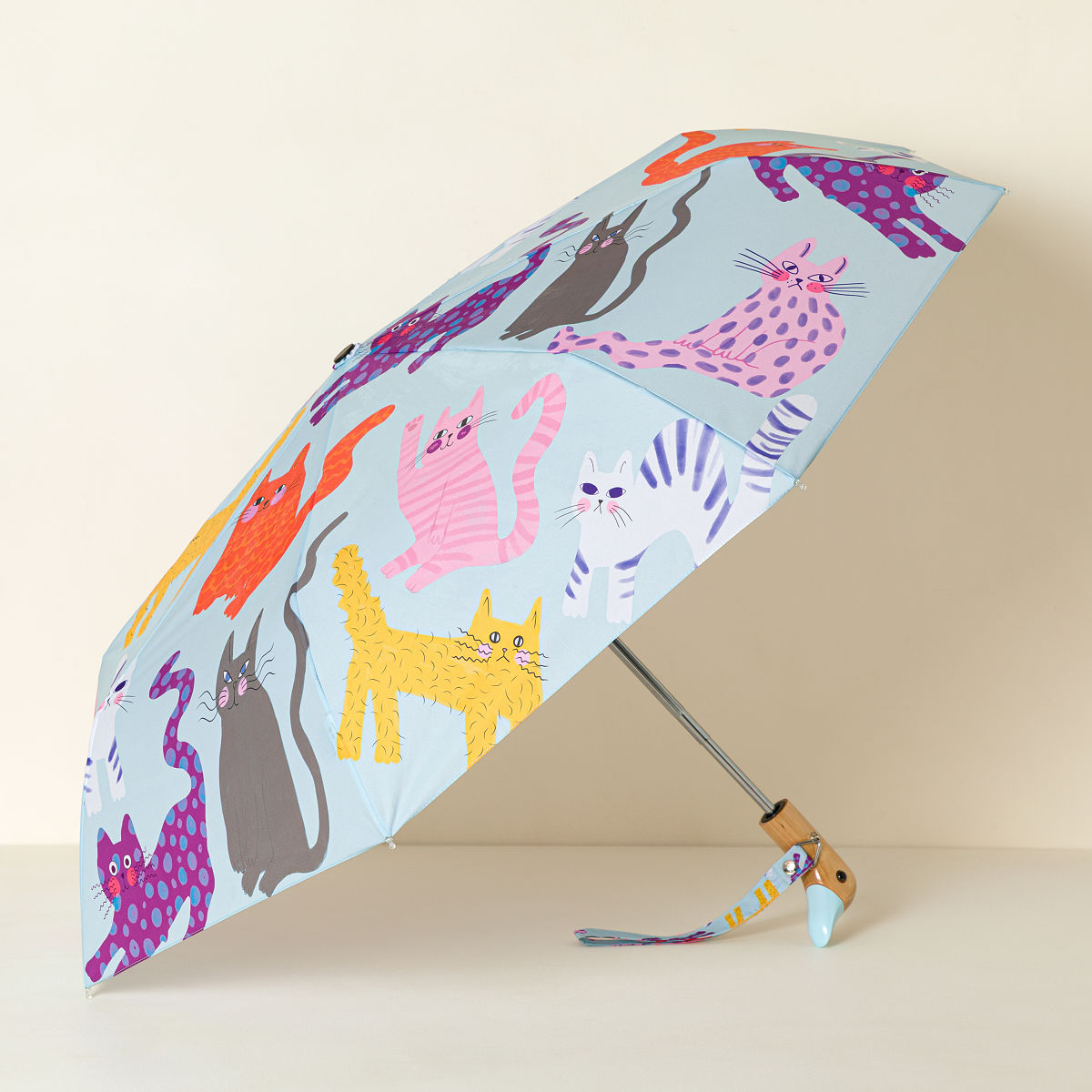Colorful Cat Umbrella