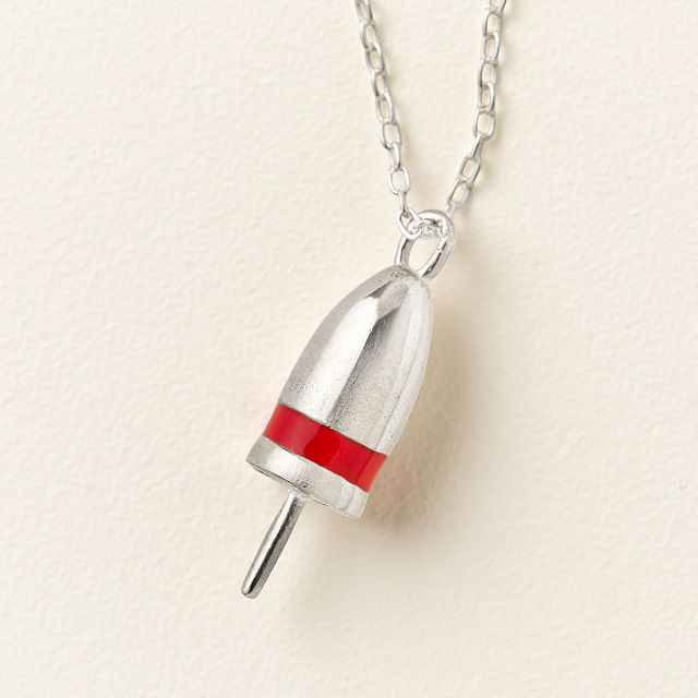 Sterling Silver Buoy Necklace