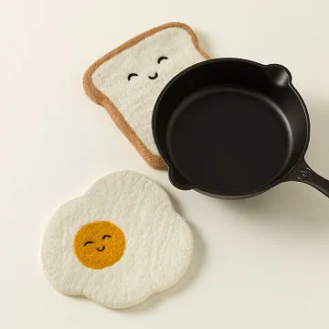 Breakfast Buddy Felt Trivet