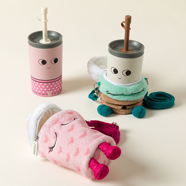 Crossbody Plush Tumbler Buddy