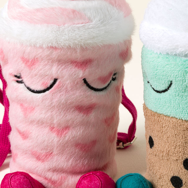 Crossbody Plush Tumbler Buddy