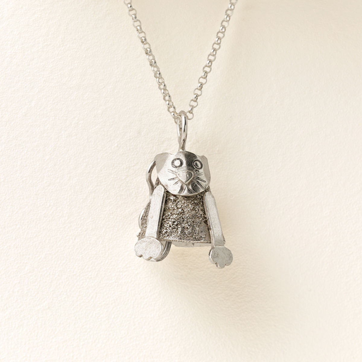 Animal Bell Necklace - Cat