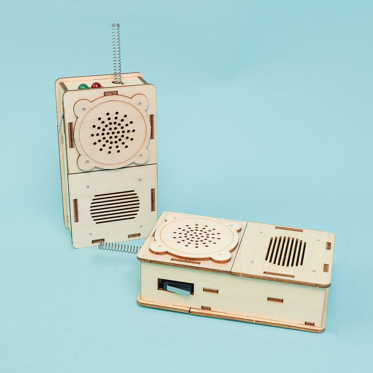 Build & Learn Walkie Talkie STEM Kit - Set of 2