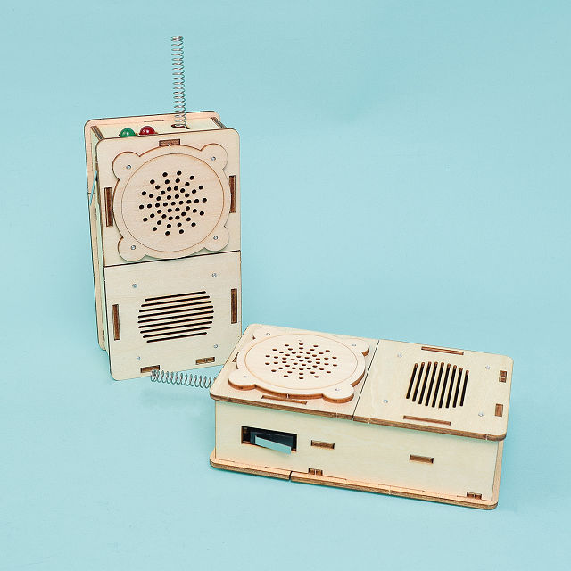 Build & Learn Walkie Talkie STEM Kit - Set of 2