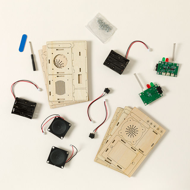 Build & Learn Walkie Talkie STEM Kit - Set of 2