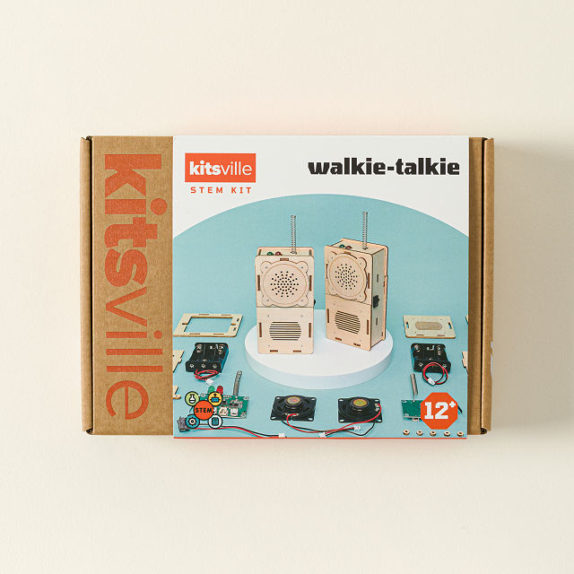 Build & Learn Walkie Talkie STEM Kit - Set of 2