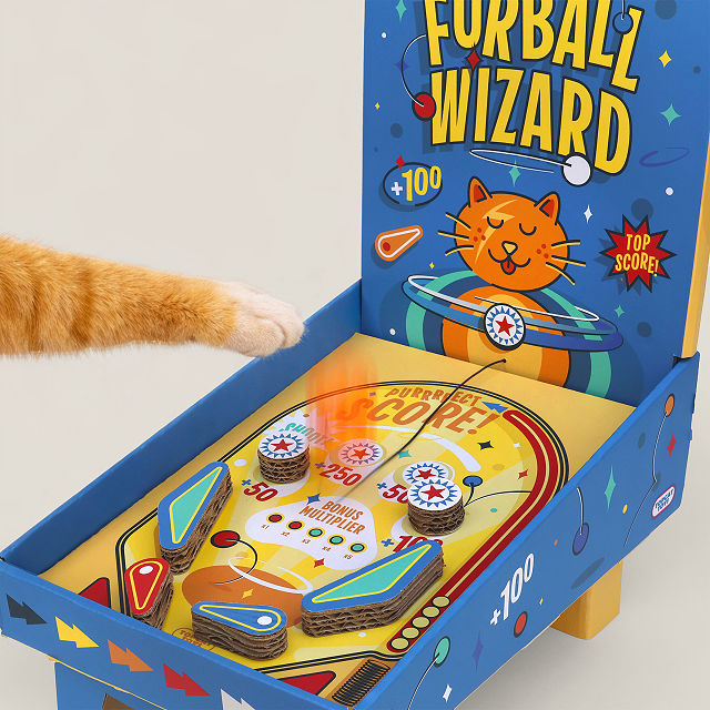 Cat Pinball Scratch & Play Set