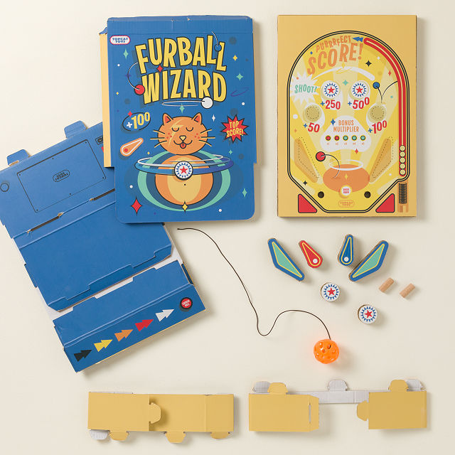 Cat Pinball Scratch & Play Set