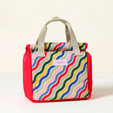 Rainbow Waves Lunch Bag