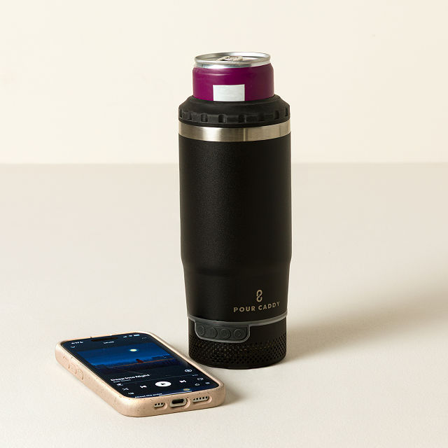 Bluetooth Speaker Can Cooler & Tumbler