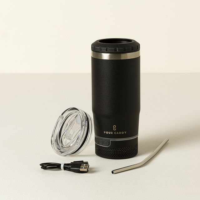 Bluetooth Speaker Can Cooler & Tumbler
