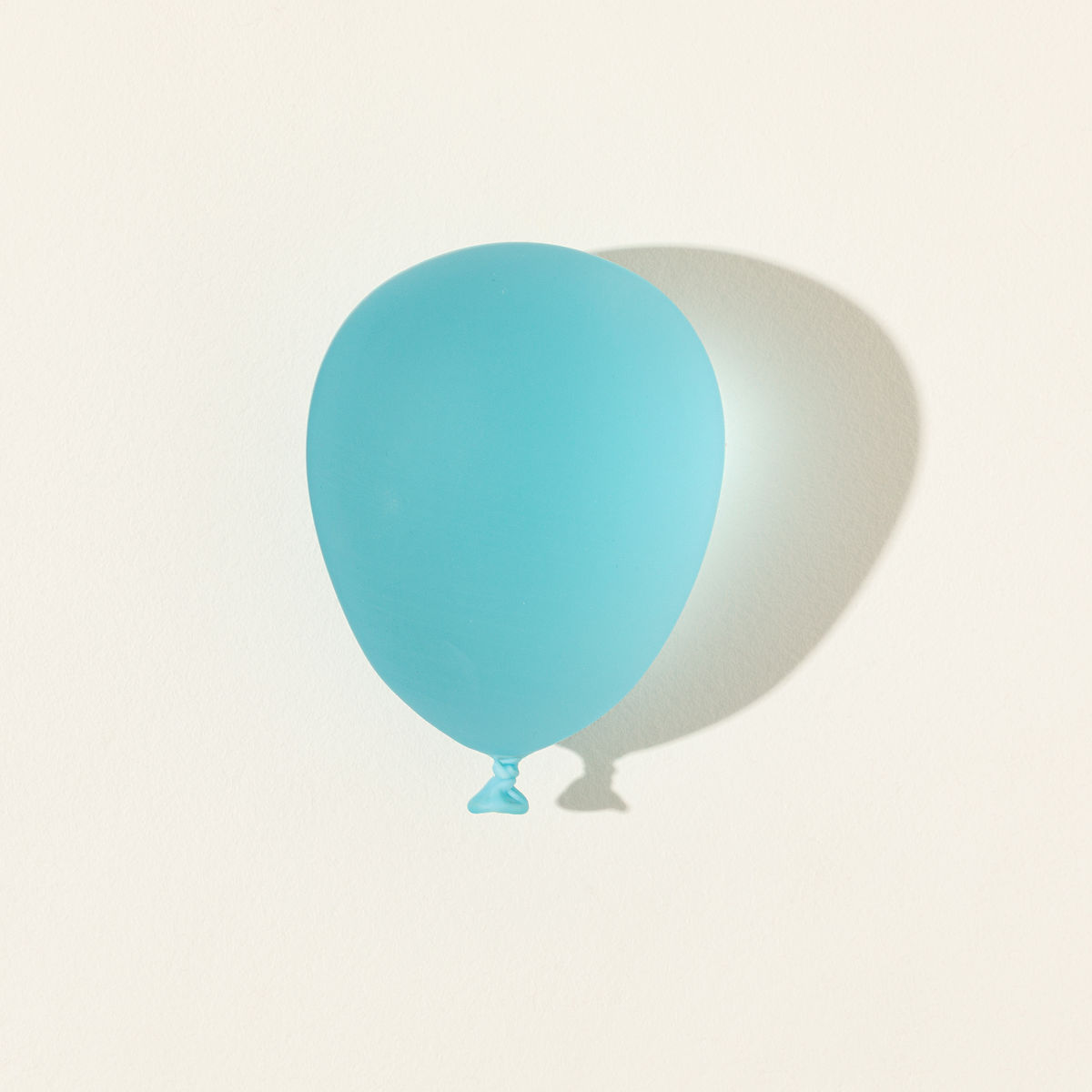 Glass Sculpted Water Balloon - Light Blue