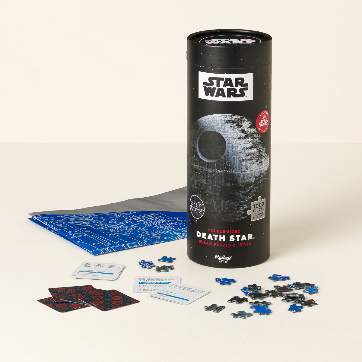 Uncommon Goods | Death Star Plans Double Sided Star Wars Puzzle