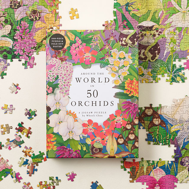 Around the World in 50 Orchids Puzzle