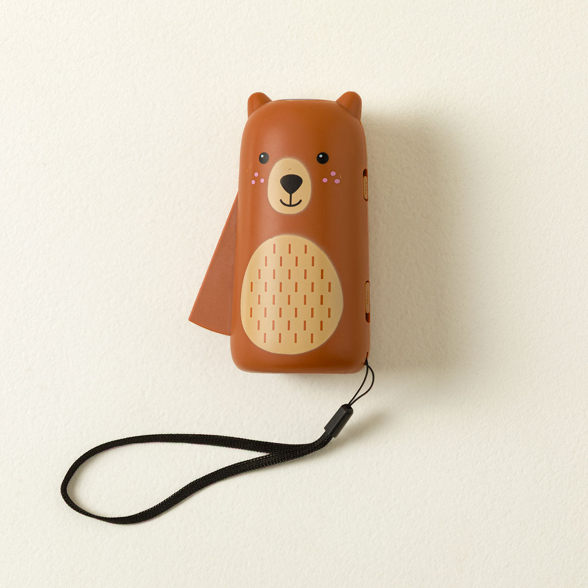 Squeeze-Powered Forest Friends Flashlight - Bear