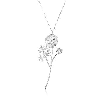 Sterling Silver State Flower Jewelry