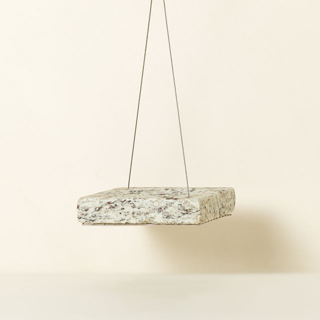 Stone Double Decker Bird Feeder
