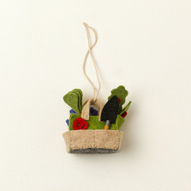 Garden Tool Bag Felt Ornament