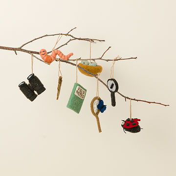 Little Explorers Mini Ornaments - Set of 8