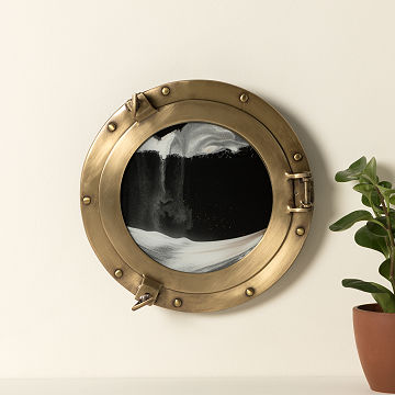 Ship Porthole Sand Art