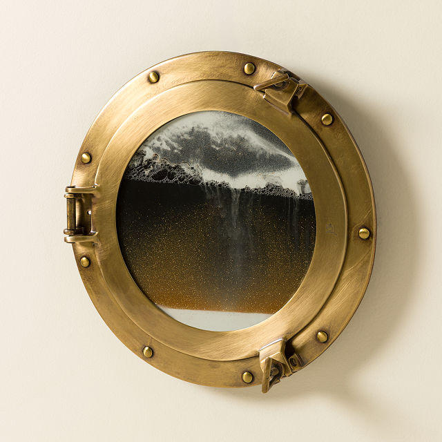 Ship Porthole Sand Art