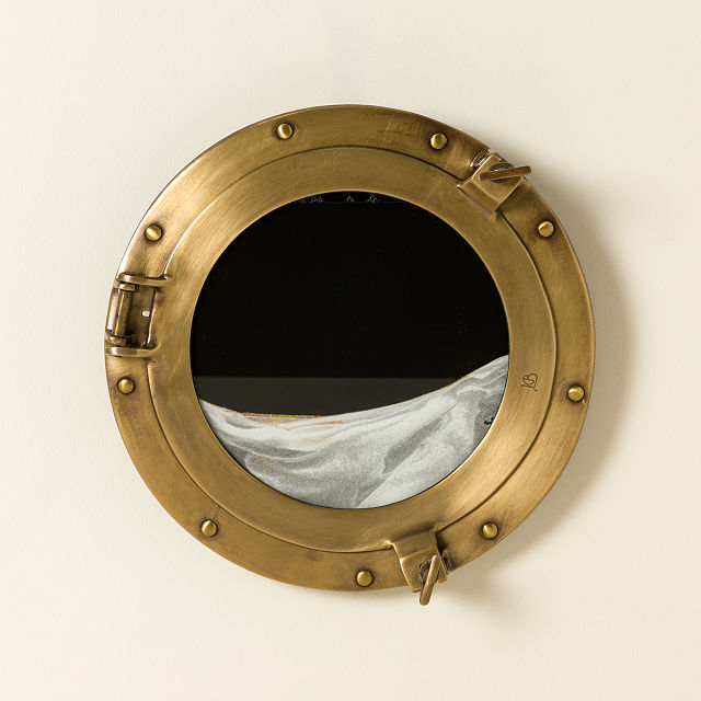 Ship Porthole Sand Art