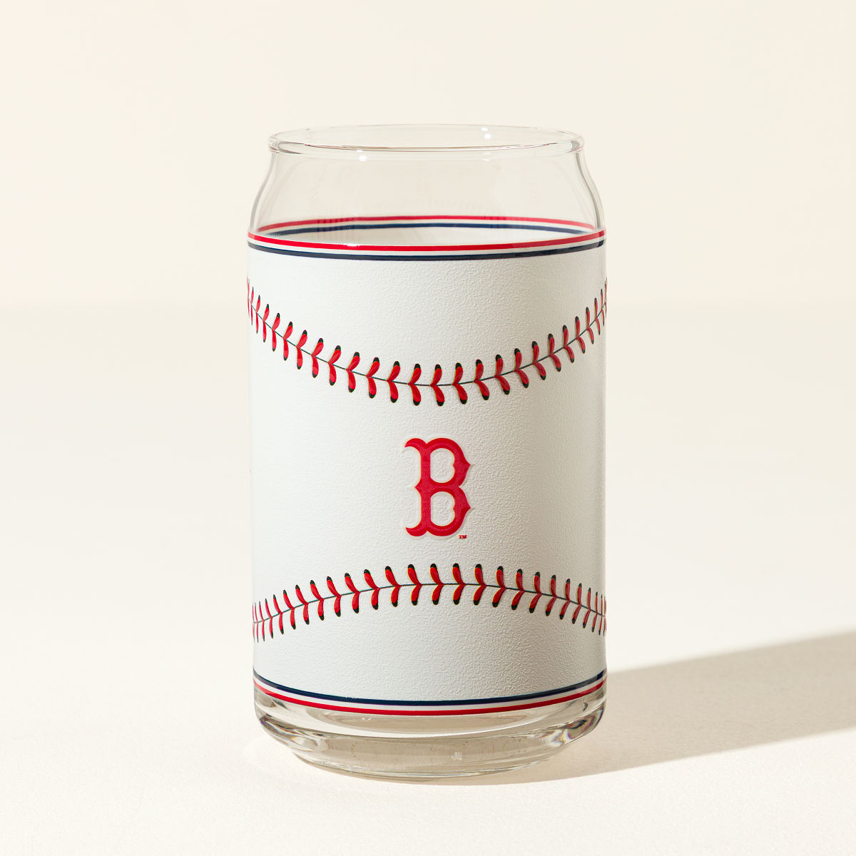 MLB First Pitch Baseball Glass - Boston Red Sox
