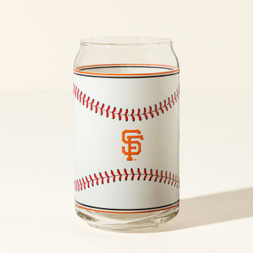 MLB First Pitch Baseball Glass