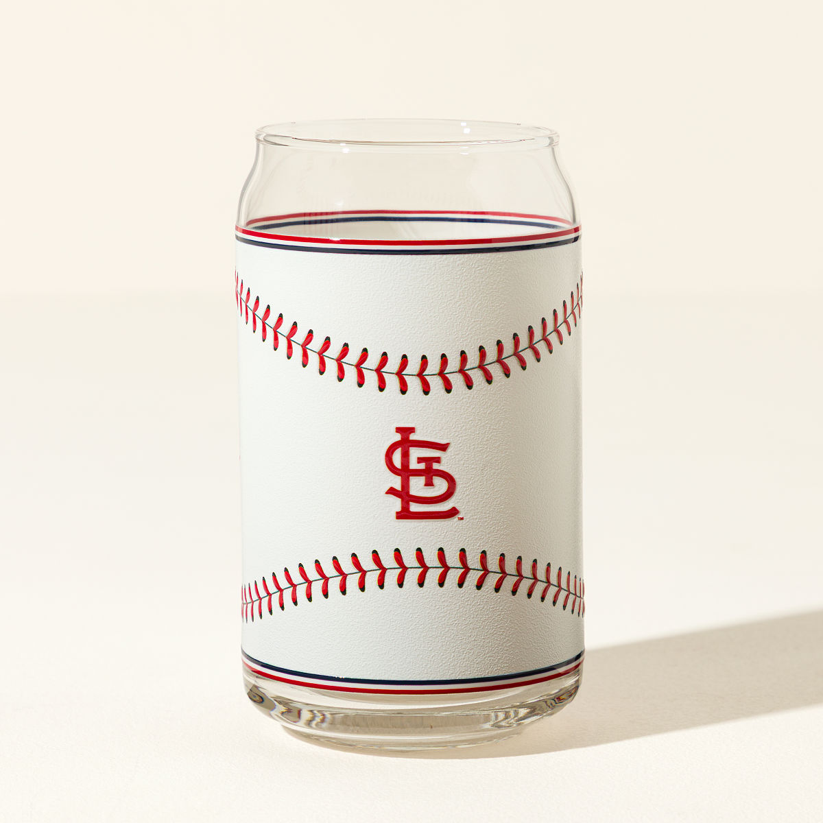 MLB First Pitch Baseball Glass - St. Louis Cardinals