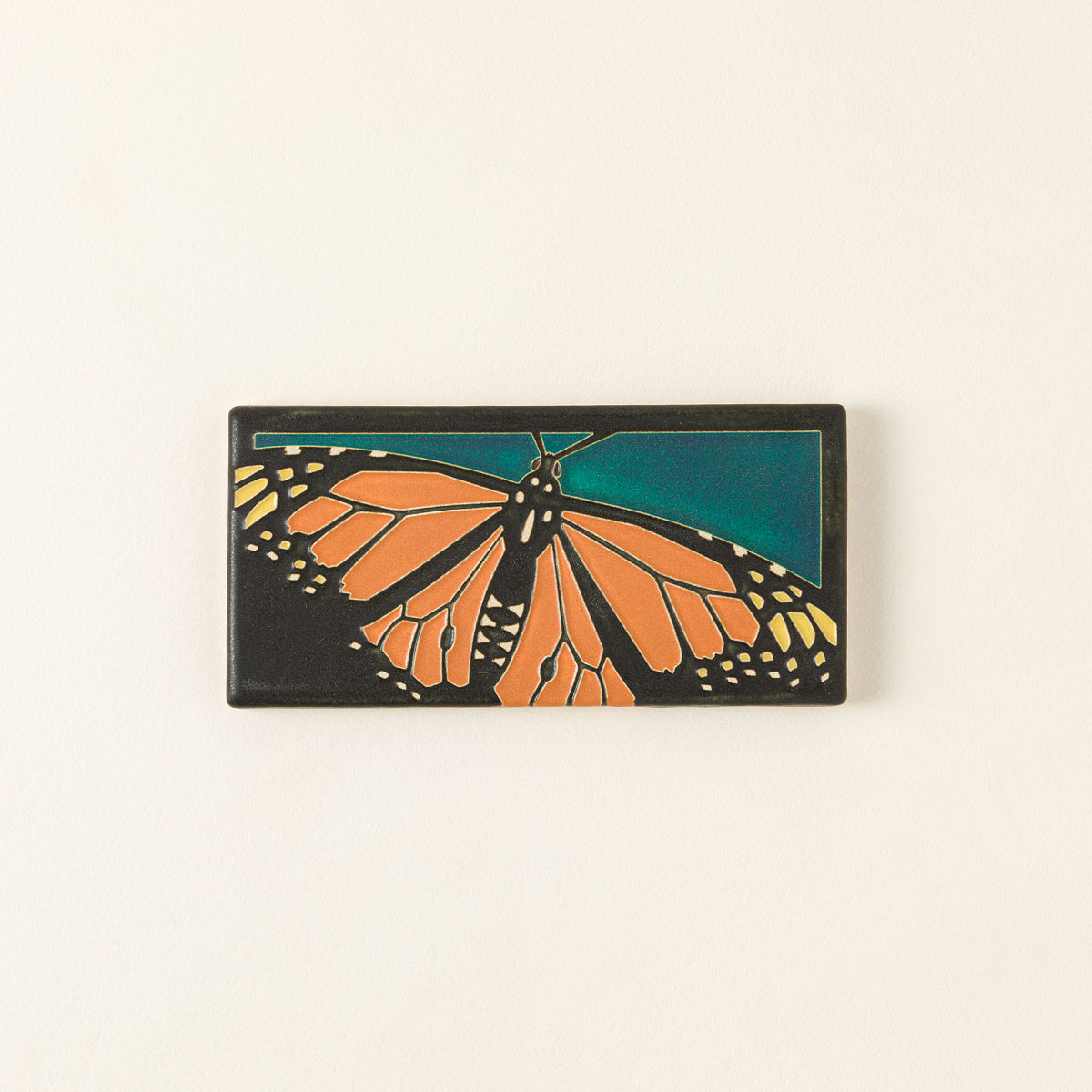 Drawn from Nature Ceramic Art Tiles - Monarch