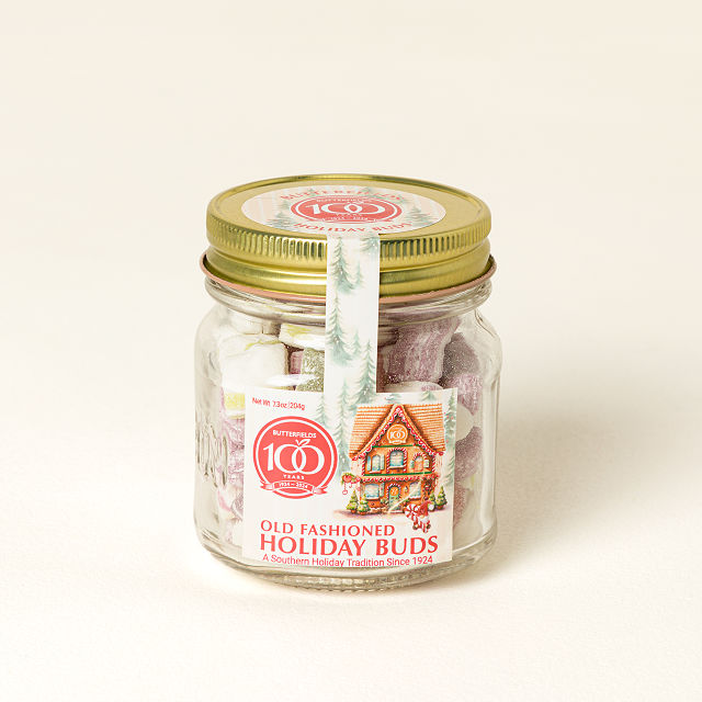 Holiday Hard Candy Jar
