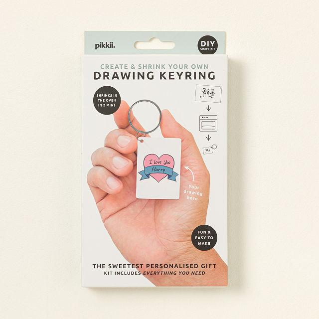 Mini Masterpieces DIY Shrink Keychain Kit