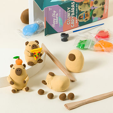 Sculpt Your Own Capybara Desk Pets