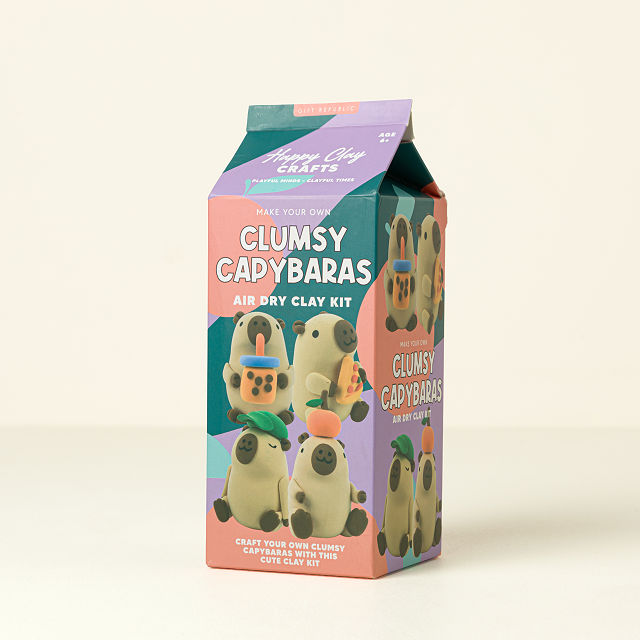 Sculpt Your Own Capybara Desk Pets