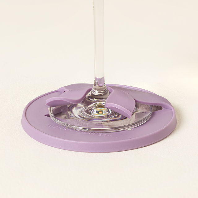No Spill Wine Glass Coasters - Set of 4