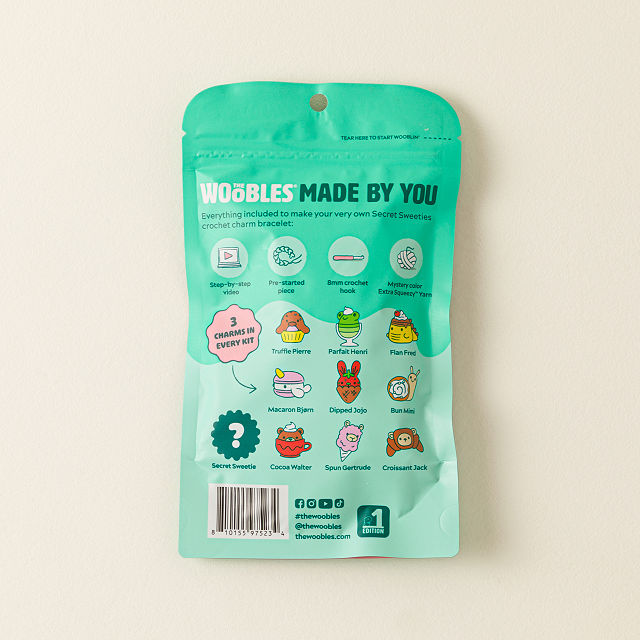 Surprise Blind Bag Crochet Charm Bracelet Kit