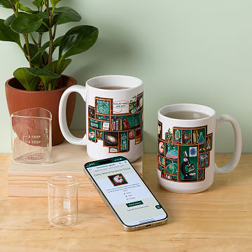 Weird Science Trivia QR Mug