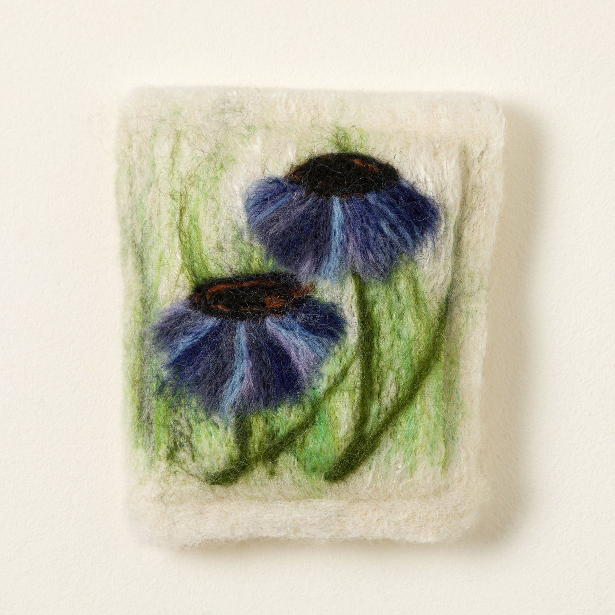 Wildflower Seed Packet Felted Soap - Blue