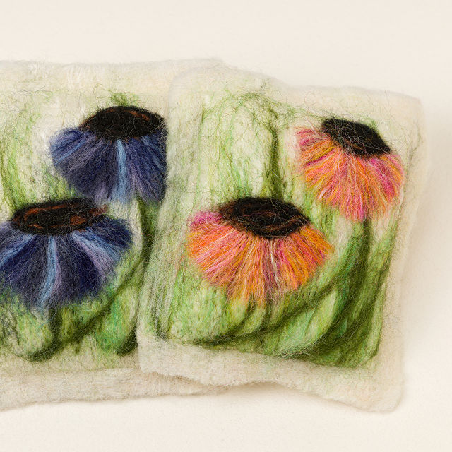 Wildflower Seed Packet Felted Soap