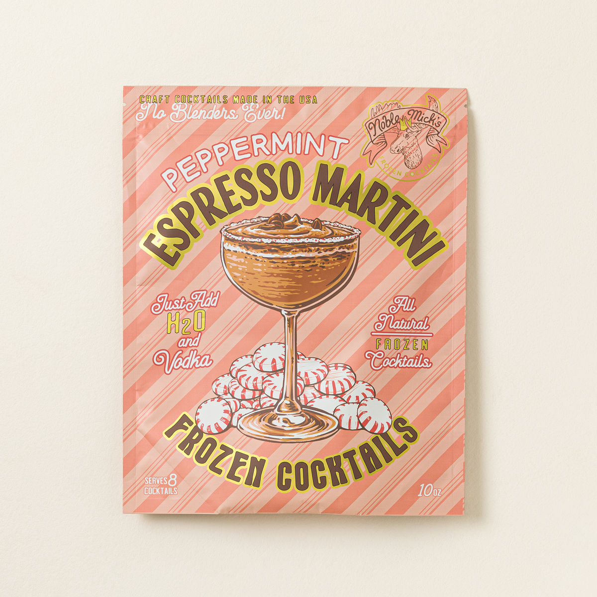 Holiday Frozen Cocktail Slushie Mix - Peppermint Espresso Martini