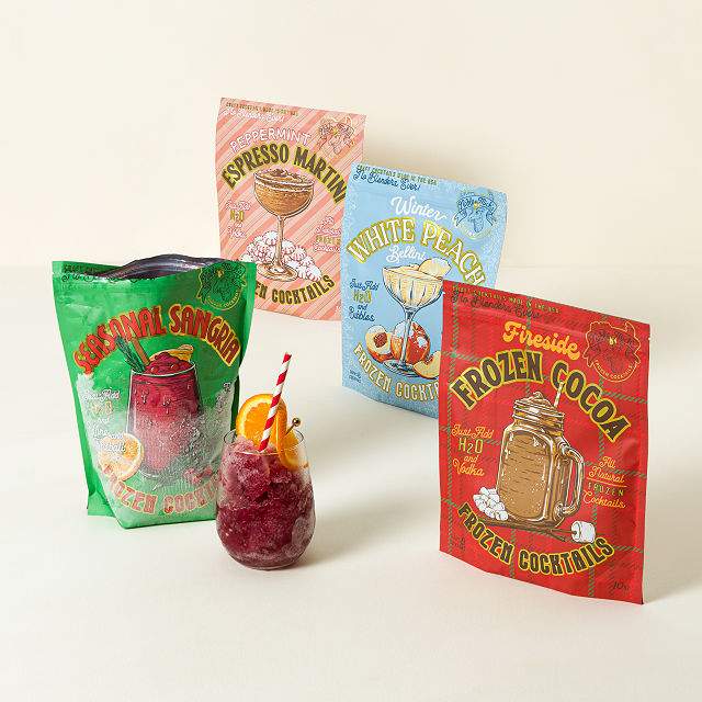 Holiday Frozen Cocktail Slushie Mix
