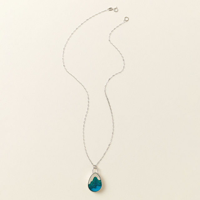 Beneath the Surface Ocean Necklace