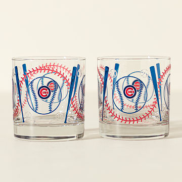 MLB Stitch Grip Glass - Set of 2