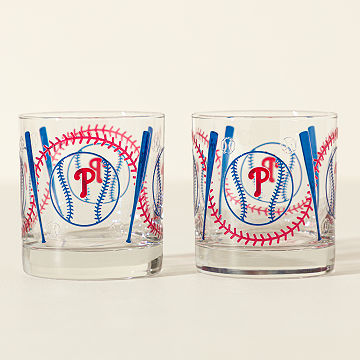 MLB Stitch Grip Glass - Set of 2